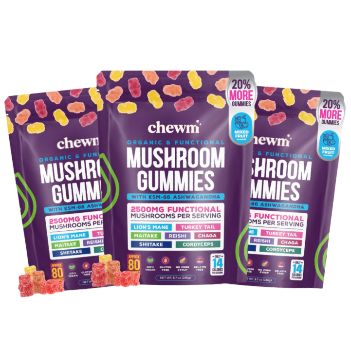 Chew’m & Focus Gummies For Women With ADHD