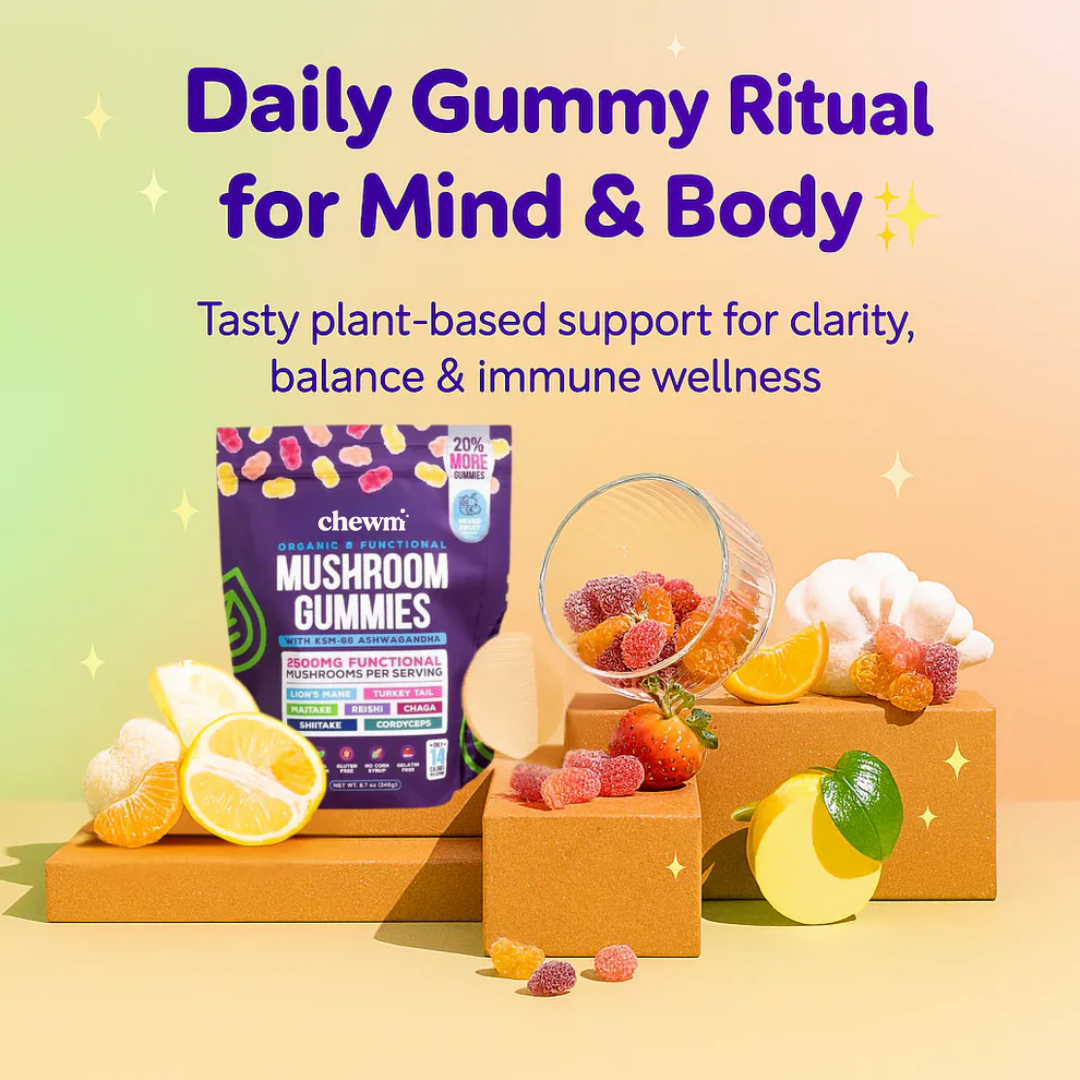 Chew’m & Focus Gummies | Calm Clarity